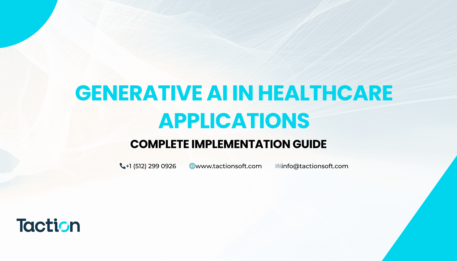 Generative AI in Healthcare Applications: Complete Implementation Guide