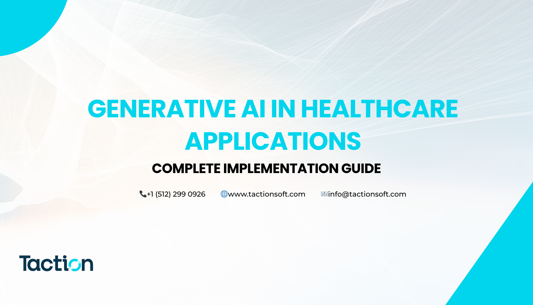 Generative AI in Healthcare Applications: Complete Implementation Guide